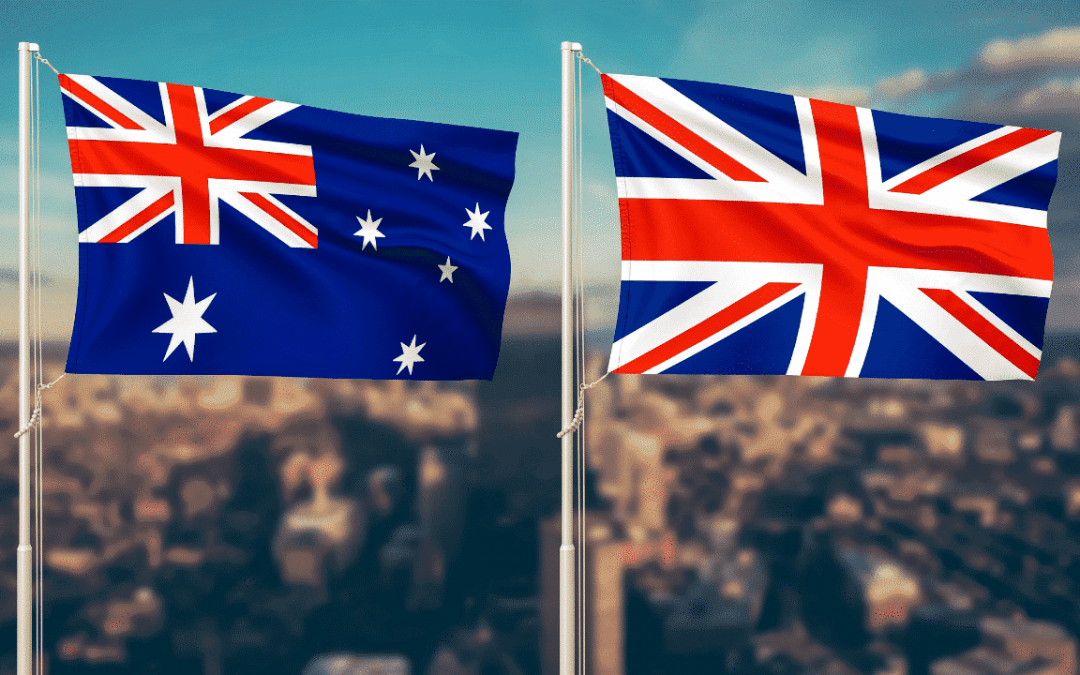 Living in England vs Australia