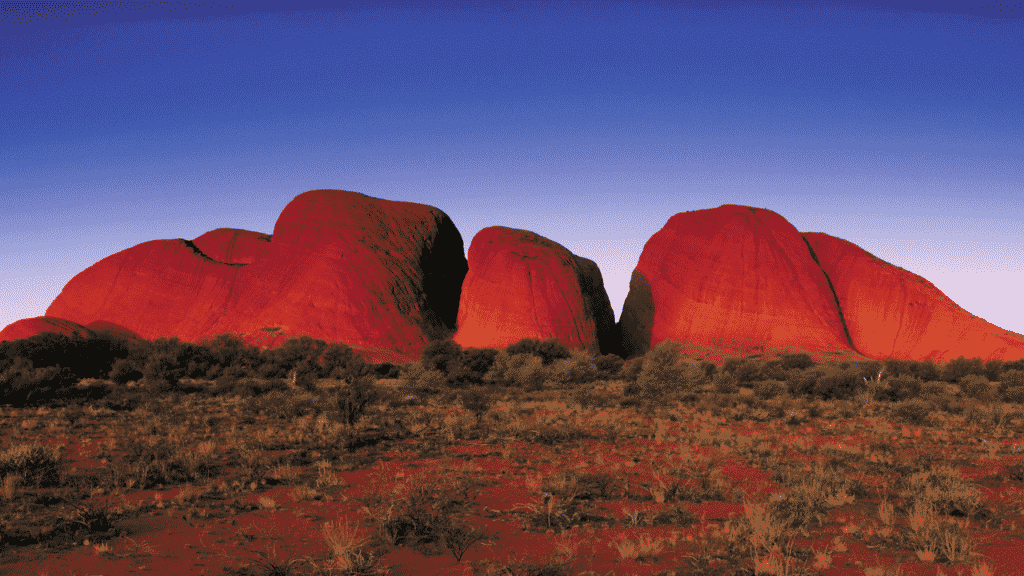 Image of Kata Tjuta National Park, one of  Australia's famous places