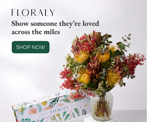 Floraly advert - Show someone they're loved across the miles